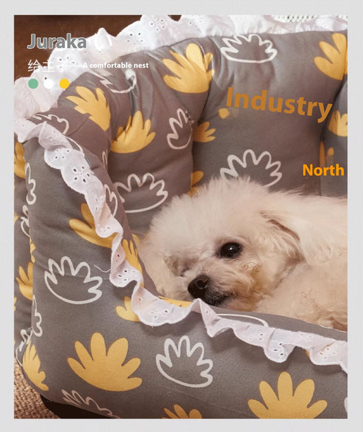 Sofá Cama para Perros Desmontable y Lavable Cuatro Estaciones - Image 13