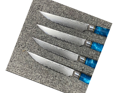 Cuchillo de Cocina Acero Damasco Inoxidable - Image 6
