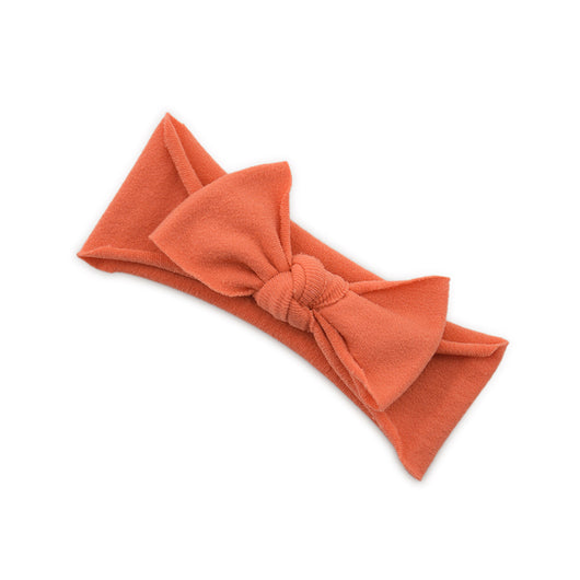 Diadema Anudada para Bebé en Colores Sólidos - Image 30