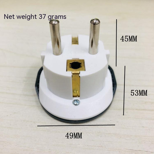 Adaptador de Enchufe Europeo 48MM para Viajes Internacionales - Image 4