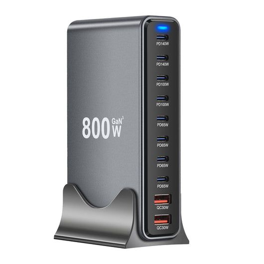 Cargador de Escritorio Multifuncional 800W con Tecnología Gallium Nitride PD - Image 2
