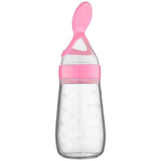 Botella Dispensadora de Cereal de Arroz en Silicona con Base Plana para Bebés - Image 12