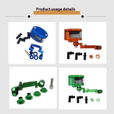 Soporte Universal para Depósito de Freno Delantero - Accesorios de Modificación para Motocicletas - Image 4