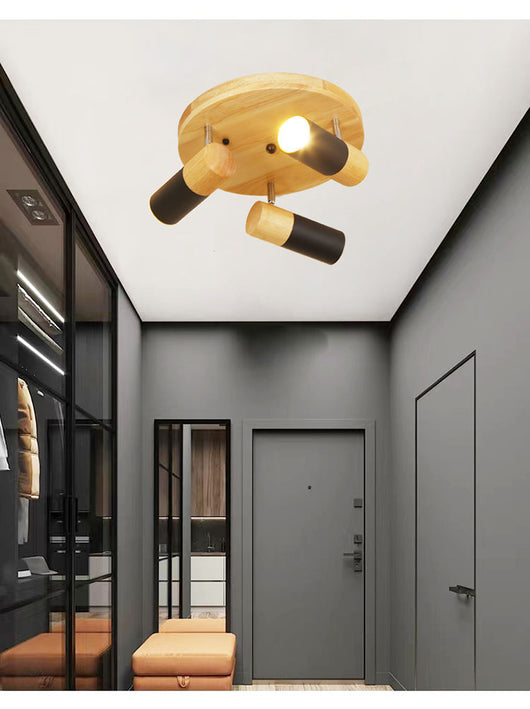 Foco Ajustable de Techo Log Simple - Iluminación Versátil - Image 15