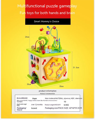 Caja de Tesoro Educativa con Cuentas para Enhebrar - Juego Granja Feliz - Image 20