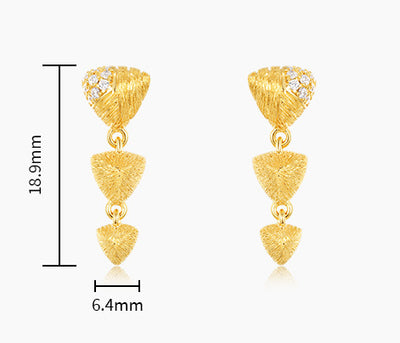 Aretes de Plata S925 Tejida a Mano con Borla Etérea y Delicada - Image 5