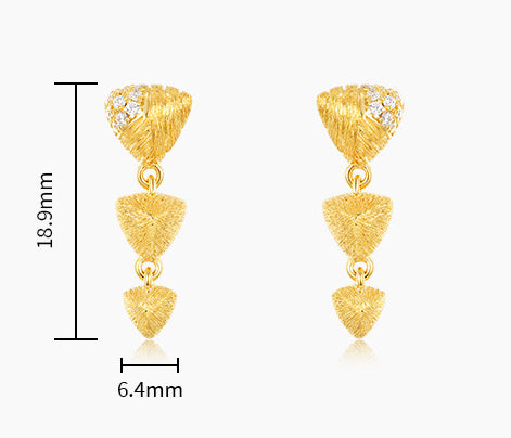 Aretes de Plata S925 Tejida a Mano con Borla Etérea y Delicada - Image 5