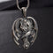 Skeleton Wing Pendant Mens Retro Necklace BA5852