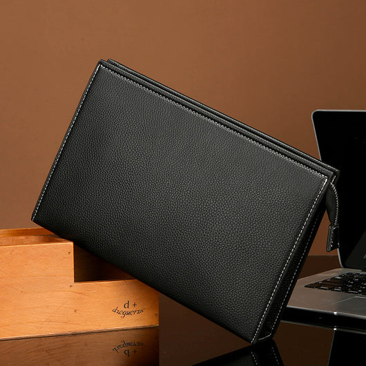 Maletín de Cuero Suave para Hombre - Estilo Casual Ejecutivo Moderno - Image 3