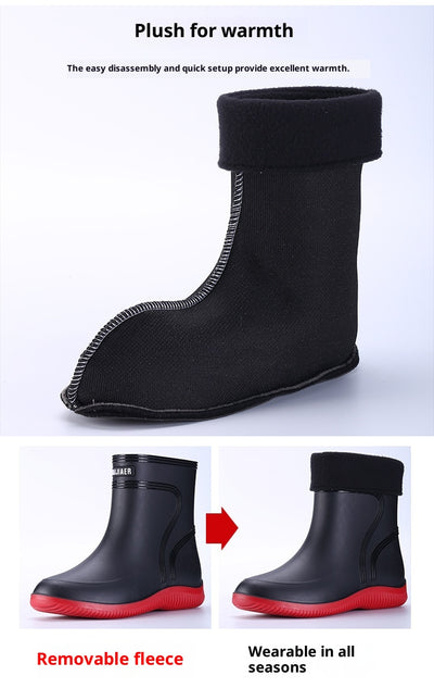 Botas Impermeables de Trabajo para Hombre - Antideslizantes y Resistentes - Image 34