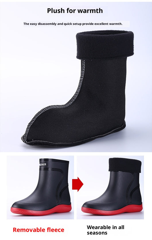 Botas Impermeables de Trabajo para Hombre - Antideslizantes y Resistentes - Image 34