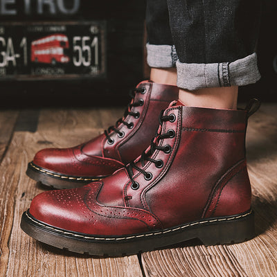 Botas Martin de Invierno Impermeables para Hombre con Caña Alta - Image 6