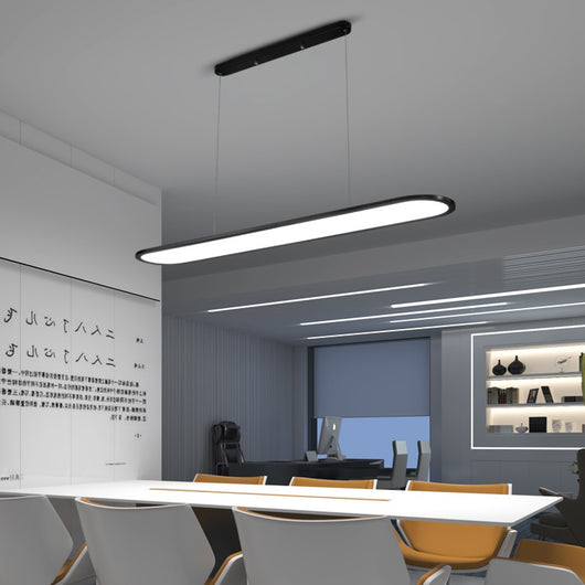 Lámpara LED Lineal Moderna para Oficina y Restaurante - Image 3