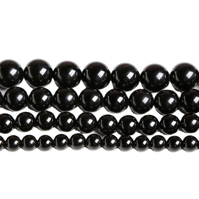 Pulsera de Cuentas de Turmalina - Cuentas Redondas Semielaboradas - Image 6