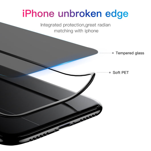 Protector de Pantalla Curvo Privacidad 0.23mm para iPhone XR 11 - Cristal Templado Borde Infinito - Image 23