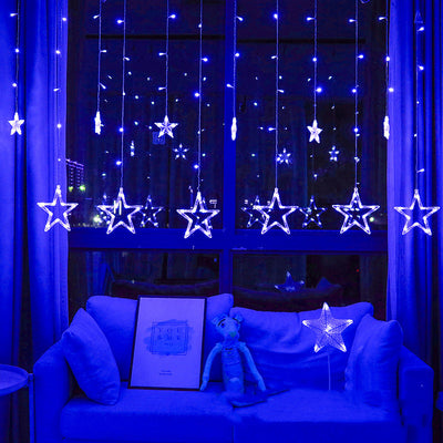 Guirnalda de Luces LED con Estrellas de Cinco Puntas - Image 6