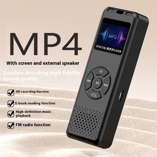 Reproductor MP4 Walkman con Bluetooth, Grabadora de Voz y Lápiz Inteligente