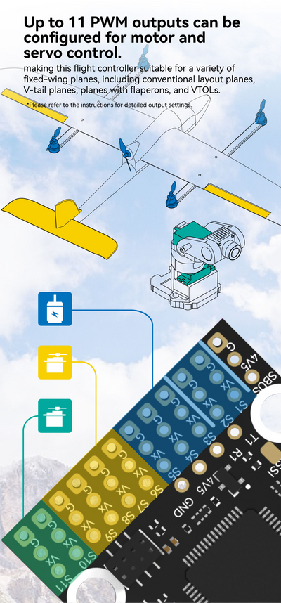 Controlador de Vuelo SpeedyBee F405 Wing con APP - Image 20