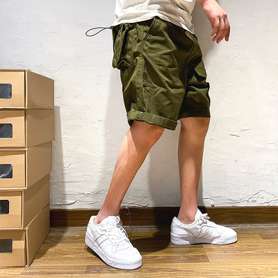 Pantalones Cortos Cargo de Algodón Sueltos y Ligeros para Hombre - Image 2