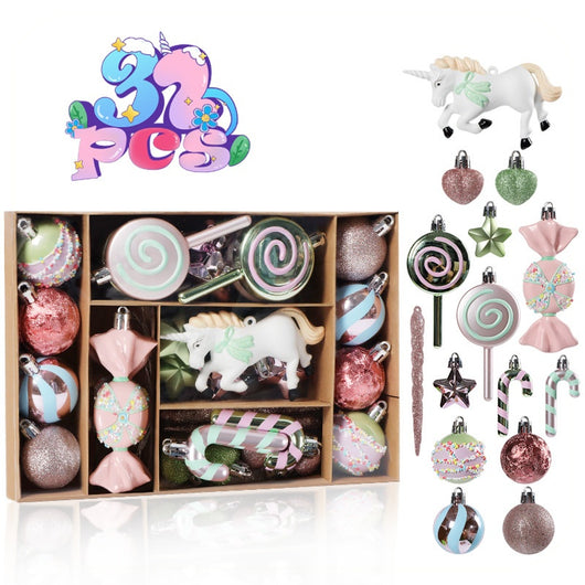 Adornos Navideños 6CM PET Pintados a Mano - Image 34