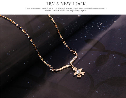 Conjunto de Tres Piezas: Pulsera y Aretes de Flores en Aleación - Image 10