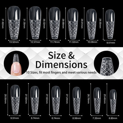Puntas de Uñas 3D Diamond Wear de Larga Duración - Image 29