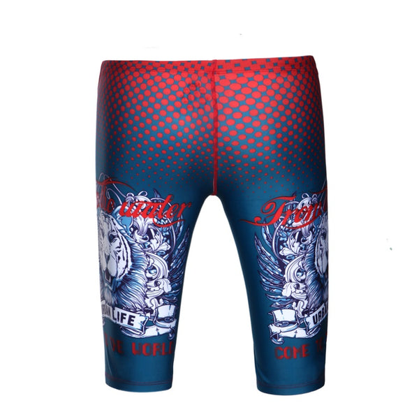 Bañador Deportivo Hombre con Costuras Invisibles e Impresión Digital