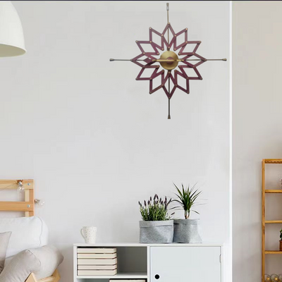 Reloj de Pared Dinámico con Diseño Irregular Moderno - Image 5