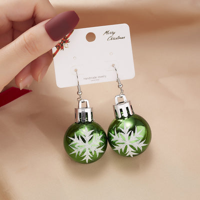 Aretes Navideños Copo de Nieve Brillante con Luz LED - Image 16