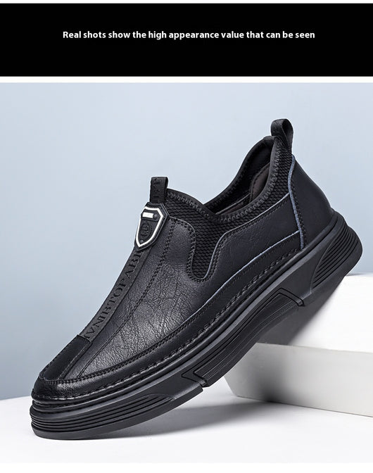 Zapatos Casuales de Hombre Lisos - Cómodos para Uso Diario - Image 18