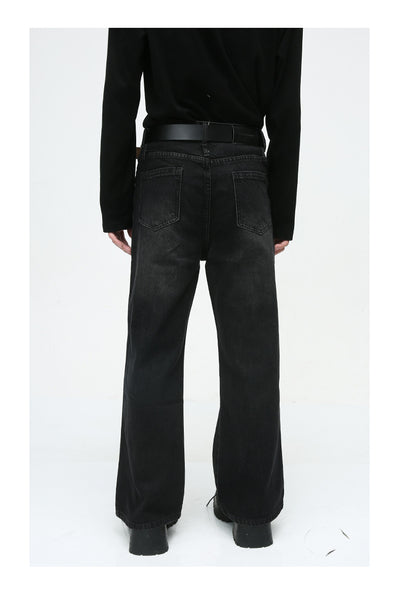 Jeans Retro Casual Americano con Efecto Desgastado - Image 24