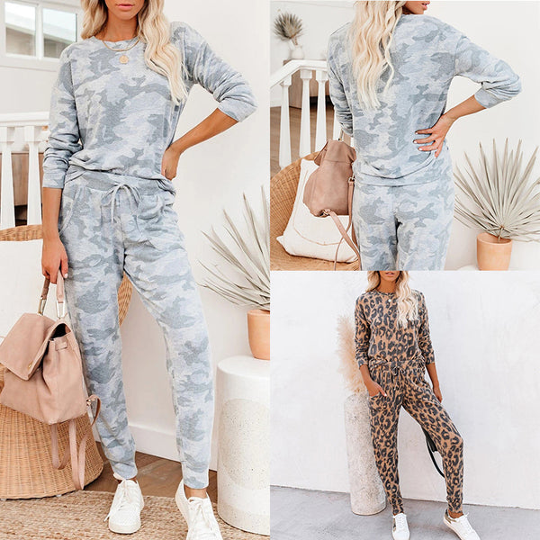 Pantalón Tie-Dye de Manga Larga - Conjunto Casual para Casa