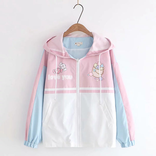 Cardigan Estampado con Capucha - Image 8