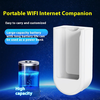 Estación de Carga Wi-Fi Portátil de Alta Resistencia