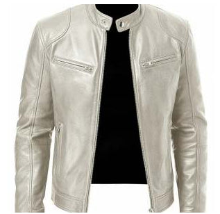 Chaqueta Cardigan de Cuero PU con Cierre de Cremallera y Bolsillos - Image 11