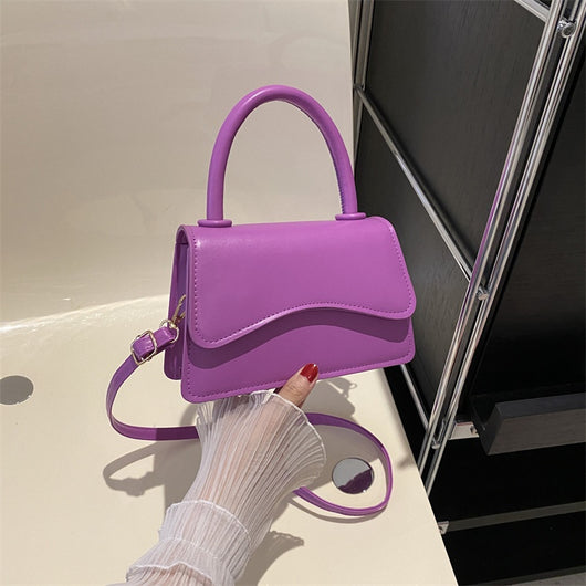 Bolsa Mensajero de Lona Elegante Color Sólido - Image 17