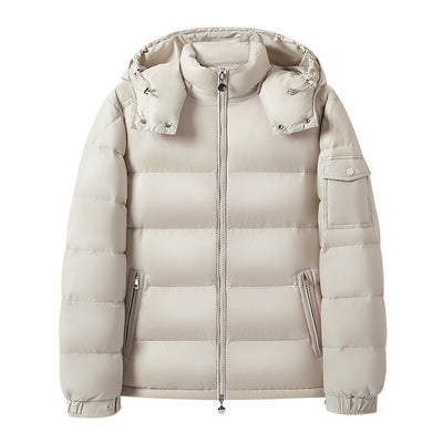 Chaqueta Hoodie Abrigada de Moda para Hombre - Image 9