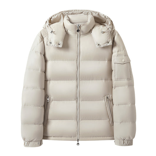 Chaqueta Hoodie Abrigada de Moda para Hombre - Image 9