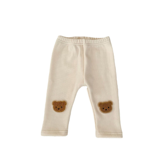 Pantalones Térmicos Infantiles con Osito Bordado 3D - Calidez y Comodidad - Image 5