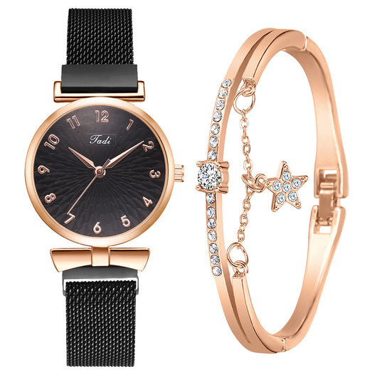 Reloj de Pulsera Dama con Malla Elegante y Movimiento de Cuarzo - Image 15