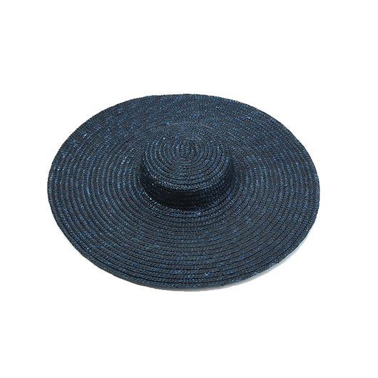 Sombrero de Paja con Ala Ancha y Cinta Decorativa para Playa - Image 10