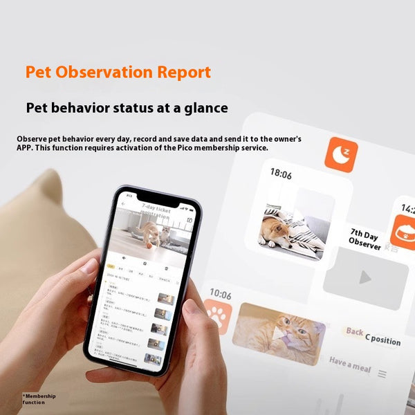 Cámara de Vigilancia Inteligente para Mascotas con Acceso Remoto