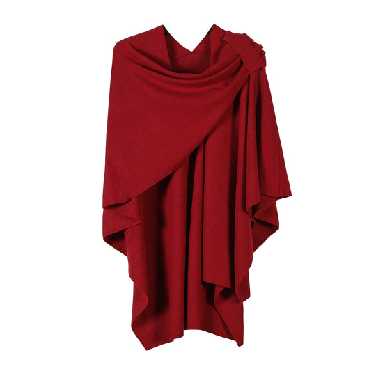 Chal Tejido de Color Liso para Mujer - Image 10
