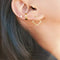 Aretes Geométricos Cuadrados Dos Piezas Versátiles para Mujer