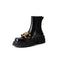 Botas de Cuero Estilo Coreano - Primera Capa Premium