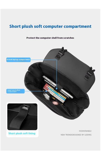 Mochila Ejecutiva Ligera para Computadora - Diseño Clásico Versátil - Image 18