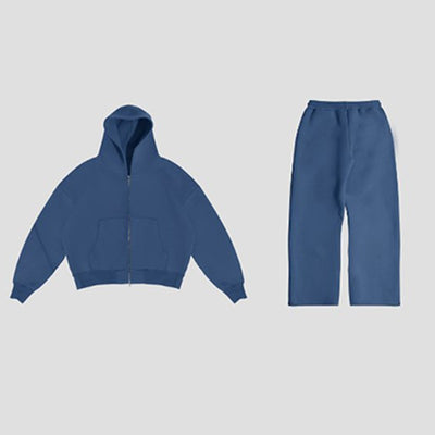 Conjunto Deportivo Retro: Sudadera y Pantalón de Algodón - Image 14