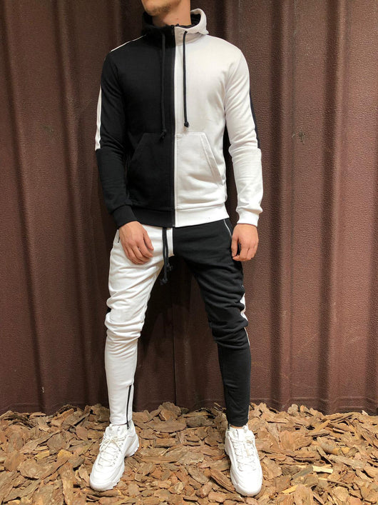 Conjunto Deportivo de Dos Piezas con Capucha y Contraste - Image 13