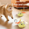 Juguete Interactivo para Gatos y Perros con Luz y Sonido Automático