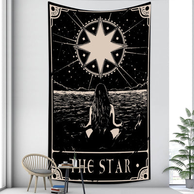 Tapiz Mandala Tarot Bohemio - Decoración Witchcraft Estilo Hippie - Image 16